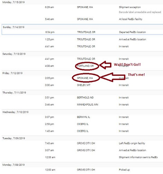 Illustration for article titled FedEx Confuses Me Once Again (Update)